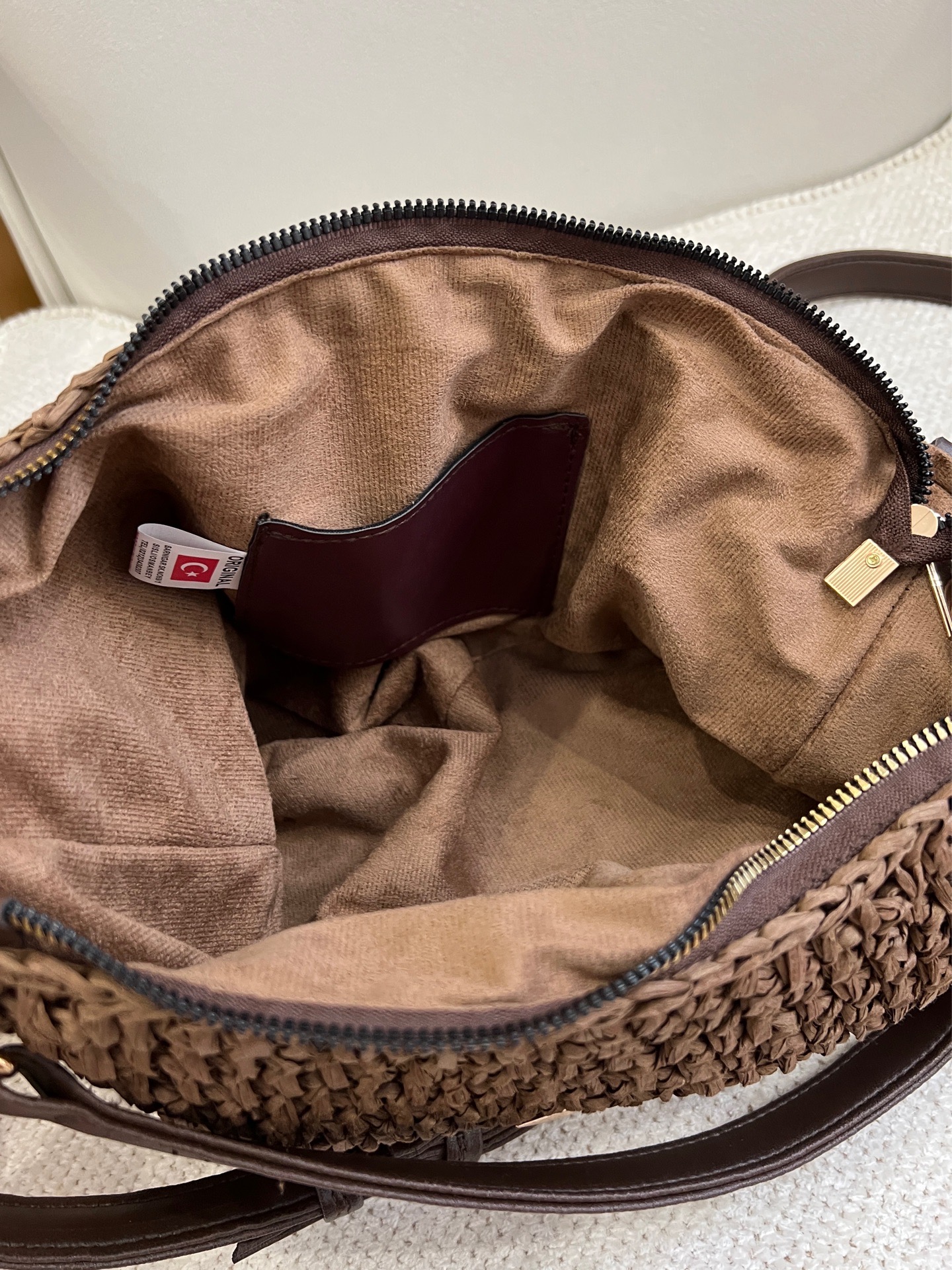 قیمت و خرید کیف رافیا دو بند